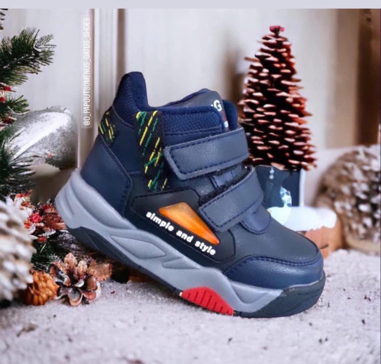 Δερμάτινο μποτάκι με επένδυση