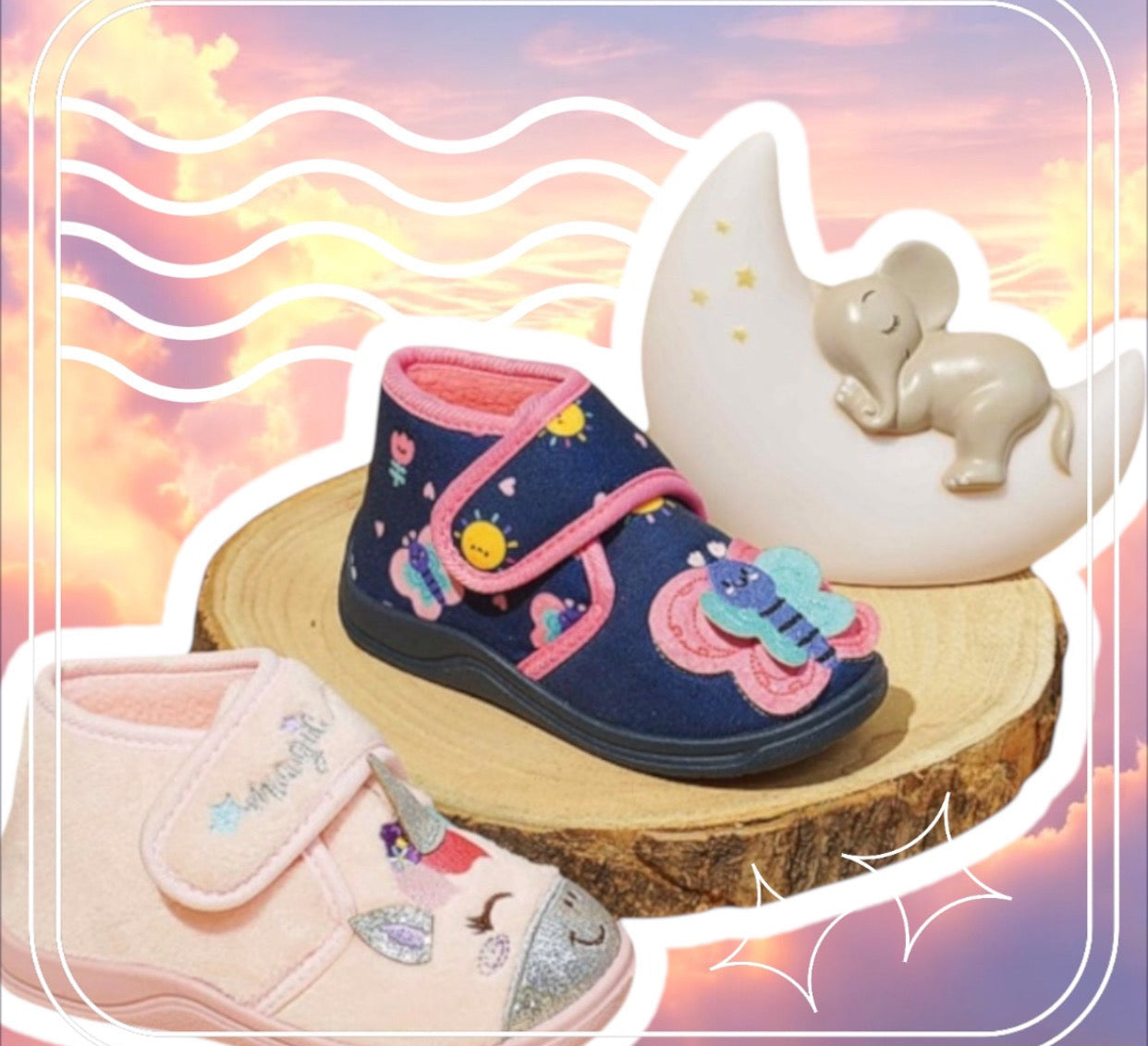 Giardino D’Oro Παιδικές Παντόφλες Μποτάκια για Κορίτσι
Πεταλούδα