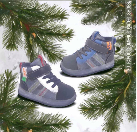 Δερμάτινο ανατομικό μποτάκι με φωτάκια￼