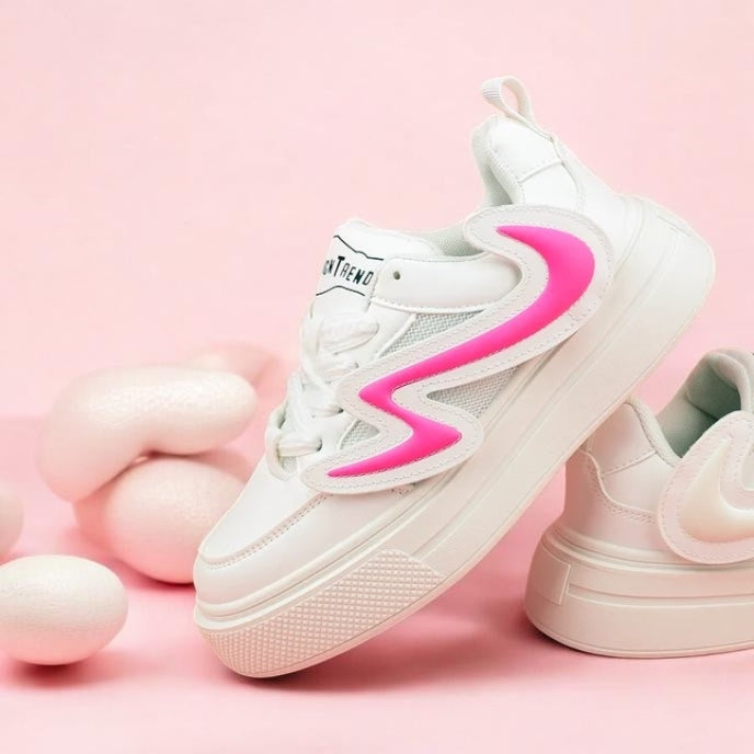 Bi & Ki sneakers με δερμάτινο ανατομικό πάτο